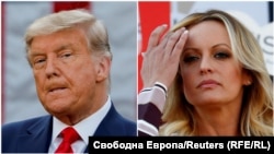 Дональд Трамп и Сторми Дэниелс