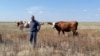 Kazakhstan - Former judge and farmer Malik Kenzhaliyev. West Kazakhstan Region, 08Aug2024