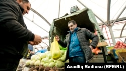 Bakıda Novruz yarmarkası. Foto arxiv