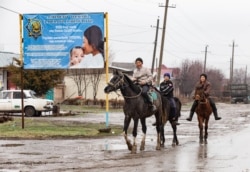 Село Каракемер. Жамбылская область. 27 февраля 2020 года.