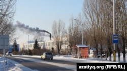 «Умный» город Акколь, административный центр Аккольского района Акмолинской области. 30 ноября 2020 года.