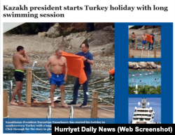 Скриншот фотогалереи, опубликованной на сайте Hurriyet Daily News.