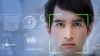 Facial Recognition System concept.