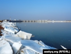 Водохранилище Коксарай на юге Казахстана. Фото 2014 года