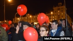 Митинг в поддержку Навального 7 октября в Казани.