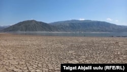 В этом году Центральную Азию охватила засуха. На фото: Токтогульское водохранилище в Кыргызстане 