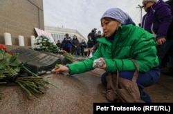 Митинг в память о погибших во время Январских событий. Алматы, 13 февраля 2022 года